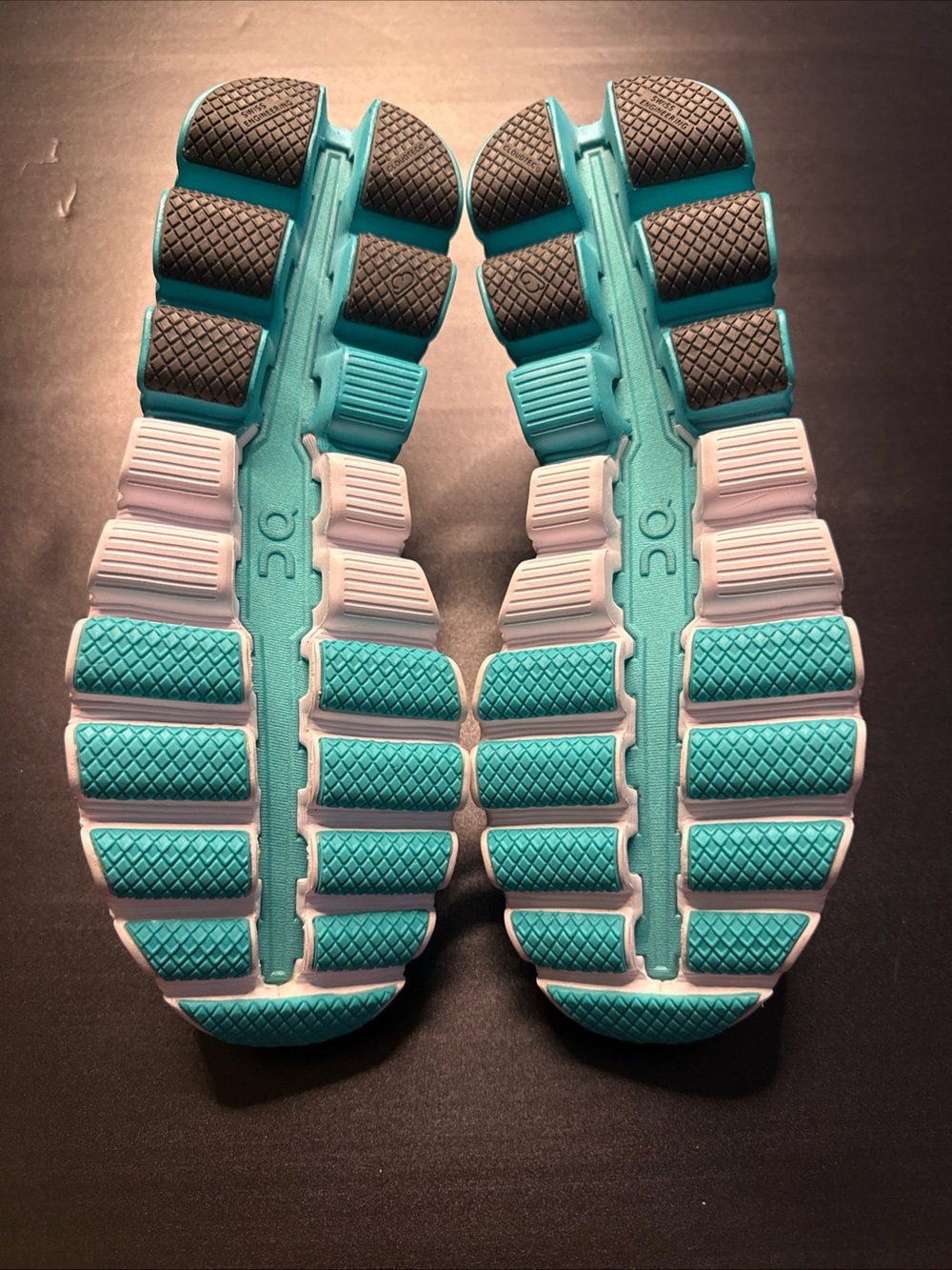 On Running Women’s Athletic Shoes in Teal and Orange - Picture 11 of 11